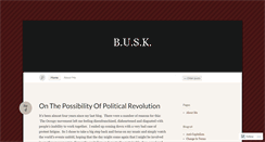 Desktop Screenshot of buskerbayarea.wordpress.com