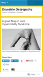 Mobile Screenshot of drysdaleosteopathy.wordpress.com