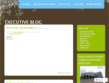 Tablet Screenshot of bimmexecutive.wordpress.com