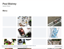 Tablet Screenshot of pblainey.wordpress.com