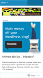 Mobile Screenshot of defolganotrabalho.wordpress.com