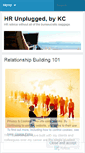 Mobile Screenshot of hrunplugged.wordpress.com