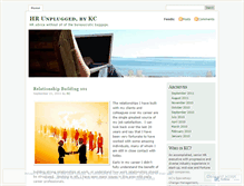Tablet Screenshot of hrunplugged.wordpress.com