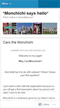Mobile Screenshot of caromonchichi.wordpress.com