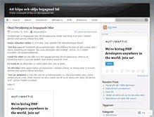 Tablet Screenshot of begagnadebilar.wordpress.com