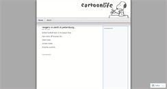 Desktop Screenshot of cartoonlife.wordpress.com