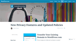 Desktop Screenshot of en.blog.wordpress.com