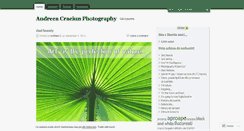 Desktop Screenshot of andreeaphotos.wordpress.com
