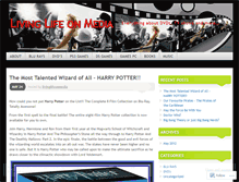 Tablet Screenshot of livinglifeonmedia.wordpress.com