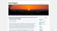 Desktop Screenshot of cyberrugged.wordpress.com