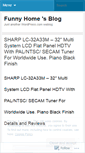 Mobile Screenshot of funnyhomes.wordpress.com