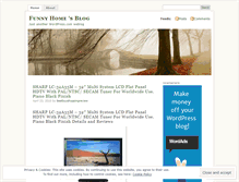 Tablet Screenshot of funnyhomes.wordpress.com