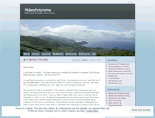 Tablet Screenshot of melancholynoma.wordpress.com