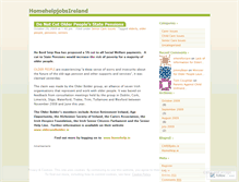 Tablet Screenshot of homehelpjobsireland.wordpress.com