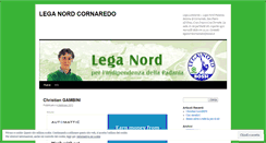 Desktop Screenshot of leganordcornaredo.wordpress.com