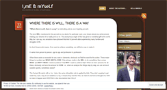 Desktop Screenshot of imemyselfbymsp.wordpress.com