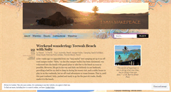 Desktop Screenshot of emmamakepeace.wordpress.com