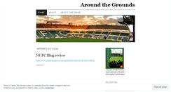 Desktop Screenshot of footballaroundthegrounds.wordpress.com