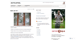 Desktop Screenshot of abpolspoel.wordpress.com