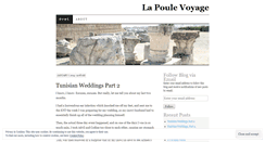 Desktop Screenshot of lapoulevoyage.wordpress.com