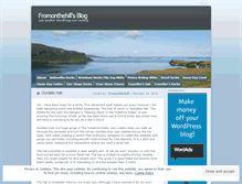 Tablet Screenshot of fromonthehill.wordpress.com