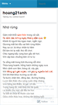 Mobile Screenshot of hoang21anh.wordpress.com