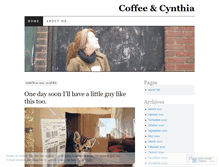 Tablet Screenshot of misscynthianicole.wordpress.com