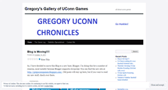 Desktop Screenshot of greguconngames.wordpress.com