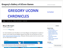 Tablet Screenshot of greguconngames.wordpress.com