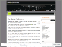 Tablet Screenshot of neosantuario.wordpress.com