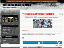 Tablet Screenshot of narrativasanimadas.wordpress.com