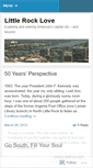 Mobile Screenshot of littlerocklove.wordpress.com
