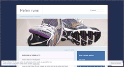 Desktop Screenshot of helenruns.wordpress.com