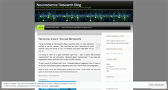 Desktop Screenshot of neuroscienceresearch.wordpress.com