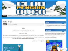 Tablet Screenshot of clubpenguinduck.wordpress.com