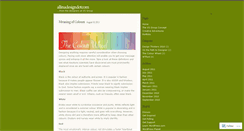 Desktop Screenshot of allinadesigndotcom.wordpress.com