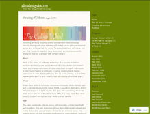 Tablet Screenshot of allinadesigndotcom.wordpress.com