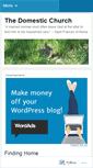Mobile Screenshot of churchdomestic.wordpress.com