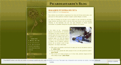 Desktop Screenshot of picardiastarde.wordpress.com