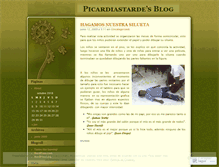 Tablet Screenshot of picardiastarde.wordpress.com