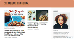 Desktop Screenshot of cookbookingschool.wordpress.com