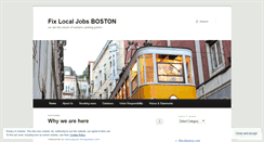 Desktop Screenshot of fixlocaljobs.wordpress.com