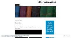 Desktop Screenshot of otherariana1993.wordpress.com