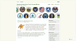 Desktop Screenshot of adminlaw.wordpress.com