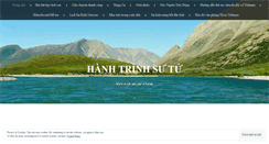 Desktop Screenshot of hanhtrinhsutu.wordpress.com