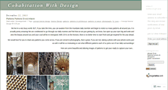 Desktop Screenshot of cohabitationwithdesign.wordpress.com