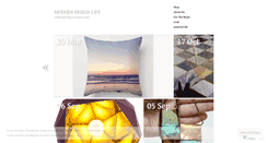 Desktop Screenshot of moderndesignlife.wordpress.com