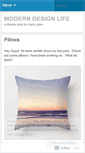 Mobile Screenshot of moderndesignlife.wordpress.com