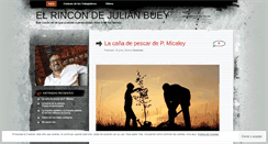 Desktop Screenshot of julianbuey.wordpress.com