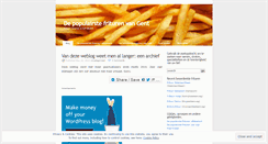 Desktop Screenshot of gentsefrituren.wordpress.com